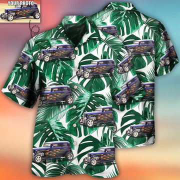 Hot Rod Various Style Custom Photo Hawaiian Shirt, Perfect Gift for Men Women, Custom Car Shirt (3)