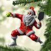 Maxcorners Custom Name Pickleball Ornament, Christmas Gift for Pickleball Lover 2D Flat LM2111