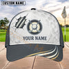 Maxcorners Golf Target Claw Scratch Personalized Name 3D Cap (6 Colors)