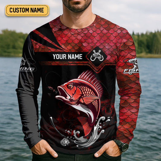 Maxcorners Fishing Shirts, So Good With My Rod I Make Fish Come, SPF Long Sleeve Shirts, Fishing Shirts For Men