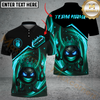 Maxcorners Bowling Funny Ball Flame Multicolor Personalized 3D Shirt