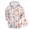 Maxcorners Flamingo Golf Shirt For Golfers, Funny Womens Golf Polos, Pattern Ladies Golf Shirt