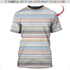 Maxcorners Funny Golf Polos,  'It Takes A Lot Of Balls To Golf The Way I Do' Golf Shirt, Pattern Crazy Golf Shirts For Men's