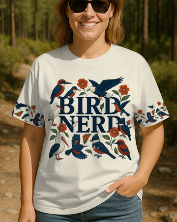 Maxcorners Bird Nerd All Over Print LM1501
