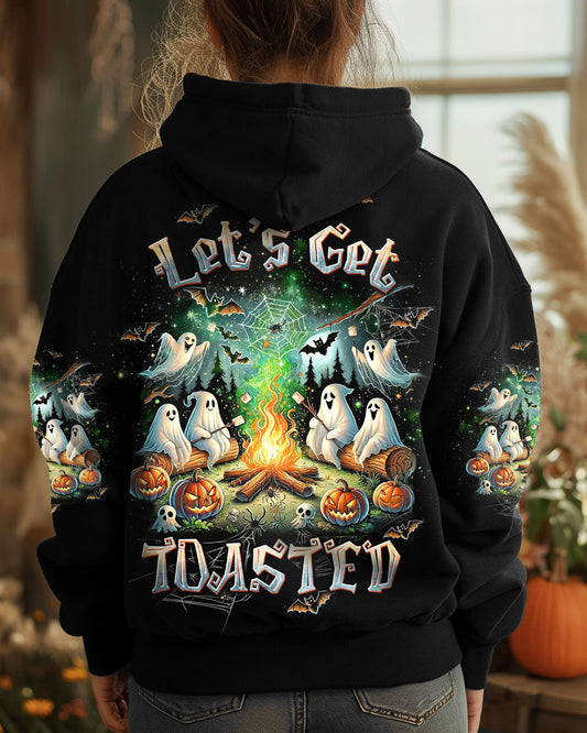 Maxcorners Let's Get Toasted Boos Halloween All Over Print LM2101