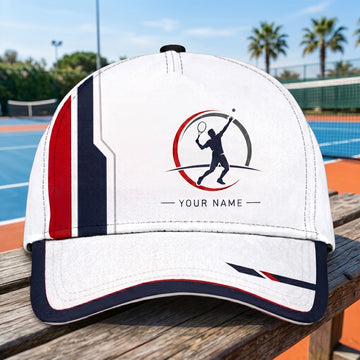 Maxcorners Ace Serve Performance 3D Tennis Personalized Name Cap