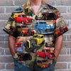 Custom Hot Rod Photo Hawaiian Shirt, Magazine Pattern