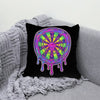 Maxcorners Darts Neon Melted Target Art Customized Name 3D Pillow