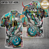 Maxcorners Urban Impact Bowling Jersey Multicolor Customized Name, Team Name 3D Shirts