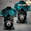 Maxcorners Coven of Reapers 8-Ball Magic Skull Billiards Multicolor Customized Name Team Name 3D Shirts