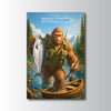 Maxcorners Rainbow Trout Fishing Bigfoot Mountain Stream Style Personalized Name 3D Poster