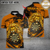 Maxcorners Darts Lion Vinatge Multicolor Customized Name, Team Name 3D Shirt