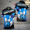 Maxcorner Tournament Bowling Design Multicolor Customized Name, Team Name 3D Shirts
