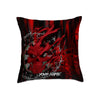 Maxcorners Darts Skull Barbed Wire Multicolor Customized Name 3D Pillow