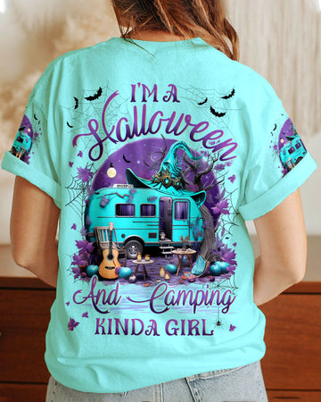 Maxcorners I'm A Halloween And Camping Kinda Girl All Over Print LM2101