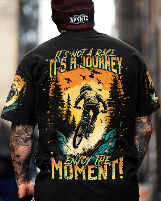 Maxcorners It's Not A Race Mountain Biking All Over Print LM2101