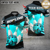 Maxcorner Tournament Bowling Design Multicolor Customized Name, Team Name 3D Shirts