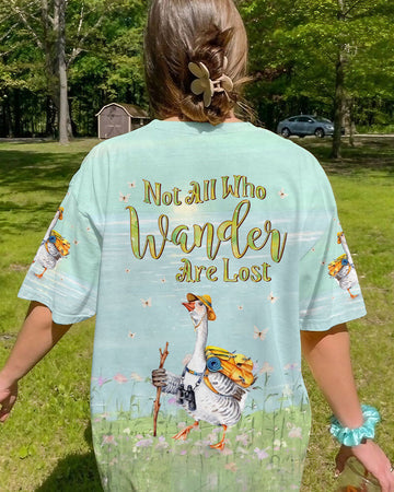 Maxcorners Not All Who Wander Are Lost All Over Print LM2101