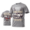 (6 Colors) Maxcorners Personalized Car Classic Muscle Car 3D T-Shirt - Red Built for the Long Drive Classic Muscle Car