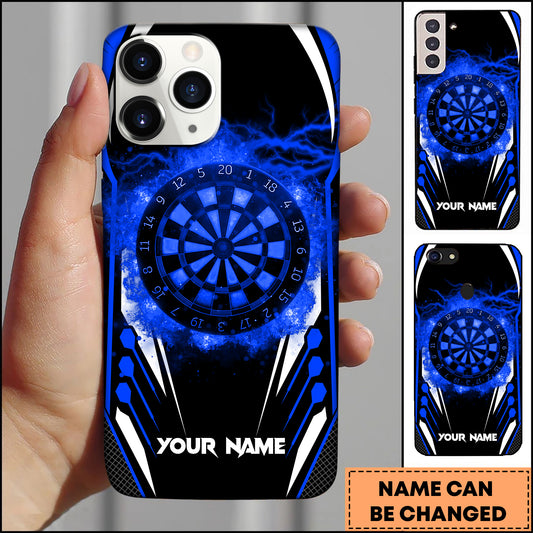 Maxcorners Electric Energy Dartboard Modern Sport Personalized Name 3D Phone Case