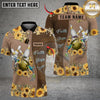 Maxcorners Bowling & Pins Hummingbird Faith Hope Love Customized Name, Team Name 3D Shirt (4 Colors)