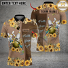 Maxcorners Bowling & Pins Hummingbird Faith Hope Love Customized Name, Team Name 3D Shirt (4 Colors)