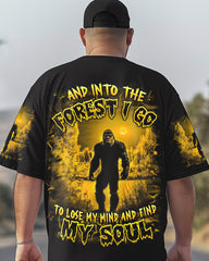 Maxcorners And Into The Forest I Go Bigfoot All Over Print LM1601