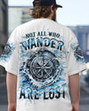 Maxcorners Not All Who Wander Are Lost Compass All Over Print LM1501