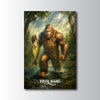 Maxcorners Fishing Forest Giant Catch Personalized Name 3D Poster