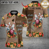 Maxcorners Bowling & Pins Hummingbird Faith Hope Love Customized Name, Team Name 3D Shirt (4 Colors)