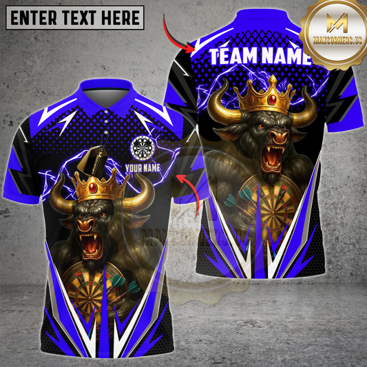 Maxcorners Minotaur Rage Darts Multicolor Customized Name, Team Name 3D Shirts