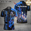 Maxcorners Bowling Fire Dragon Strike Ball Multicolor Customized Name, Team Name 3D Shirts