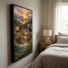 Maxcorners Duck Hunting Moonlight Mallard Marsh Personalized Canvas Wall Art