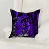 Maxcorners Darts Skull Barbed Wire Multicolor Customized Name 3D Pillow