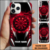 Maxcorners Electric Energy Dartboard Modern Sport Personalized Name 3D Phone Case