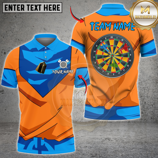 Maxcorners Darts Classic Tournament Board Personalized Name 3D Unisex Shirt