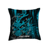 Maxcorners Darts Skull Barbed Wire Multicolor Customized Name 3D Pillow