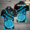 Maxcorner Flaming Dartboard Design Multicolor Customized Name, Team Name 3D Shirts