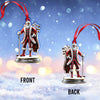 Maxcorners Custom Name Golf Christmas Ornament, Christmas Gift for Golf Lover 2D Flat LM2111