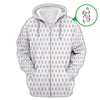 Maxcorners Flower Art Drawing Pattern Golf Polos, Funny Golf Shirt, Crazy Golf Shirts For Men