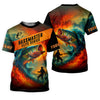 Maxcorners Bass Masters Elite Fishing UPF Shirts, Long Sleeve Fishing Shirts, Fishing Shirts For Men