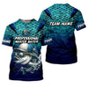 Maxcorners Bass Fishing UPF Shirts, Long Sleeve Sun Shirt, Camo Long Sleeve Shirt, Fishing Shirts For Men