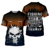 Maxcorners Fishing Saved Me From Being A Pornstar Hexagon Pattern SPF Shirt, Funny Fishing Shirt, Gift For Fisherman