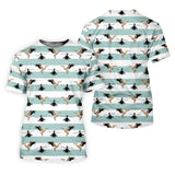 Maxcorners Funny Pelicans Golf Polo Shirt, Mens Golf Gift, Mens Tropical Shirts