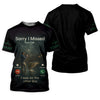 Maxcorners Sorry I Missed Your Call I Was On The Other Line Fishing UPF Shirts, Funny Fishing Shirt, Men's Fishing Shirt