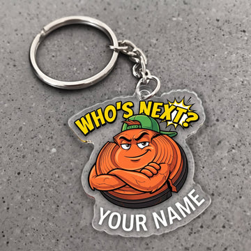 Maxcorners Clay Shooting Who's Next Funny Clay Target Customized Name 3D Keychain And Ornament