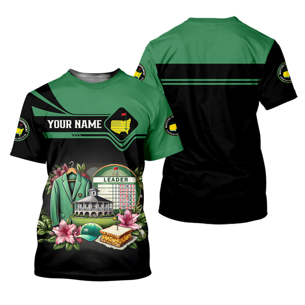 Maxcorners Augusta Golf Master Custom Men's Golf Polo Shirt, Funny Golf Shirt, Gift For Golf Lovers