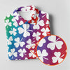 Maxcorners Rainbow Shamrock St Patrick's Day Golf Shirt, Golf Tops For Men, Polo Shirts For Men, Golf Shirts For Men