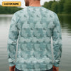 Maxcorners Florida Camo Fishing UPF Shirts, Performance Fishing Shirts, Fishing Gifts For Men, Men's Fishing Shirt