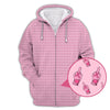 Maxcorners Funny Pattern Golf Shirt, Pink Golf Shirt For Women, Breast Cancer Golf Shirt For Golfer